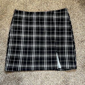 Plaid skirt